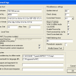 WHFC - System Preferences