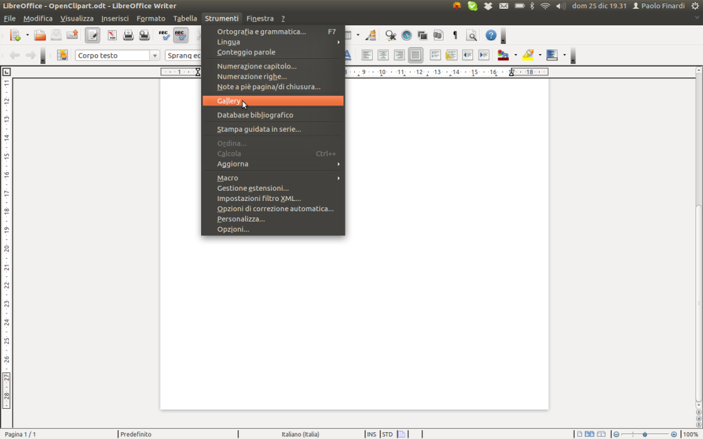 LibreOffice Gallery