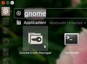 Gnome EncFS Manager